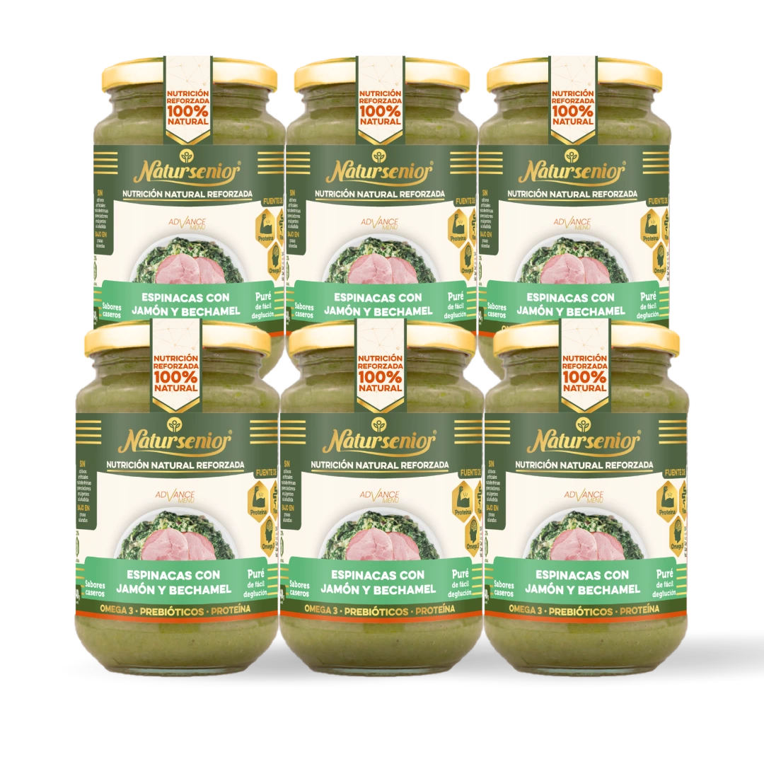 Puré de Espinacas con Jamón y Bechamel