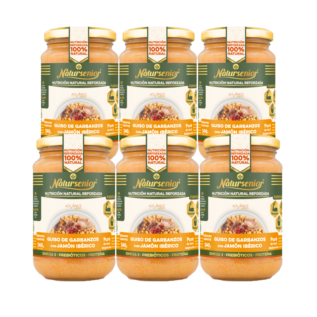Puré de Garbanzos, Carne y Jamón Ibérico