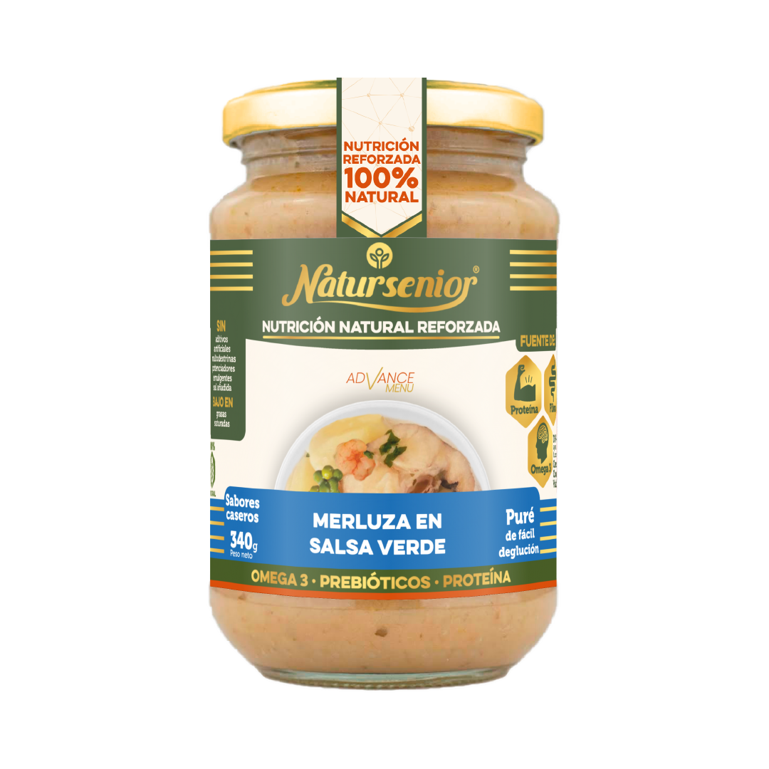 Puré de Merluza en Salsa Verde