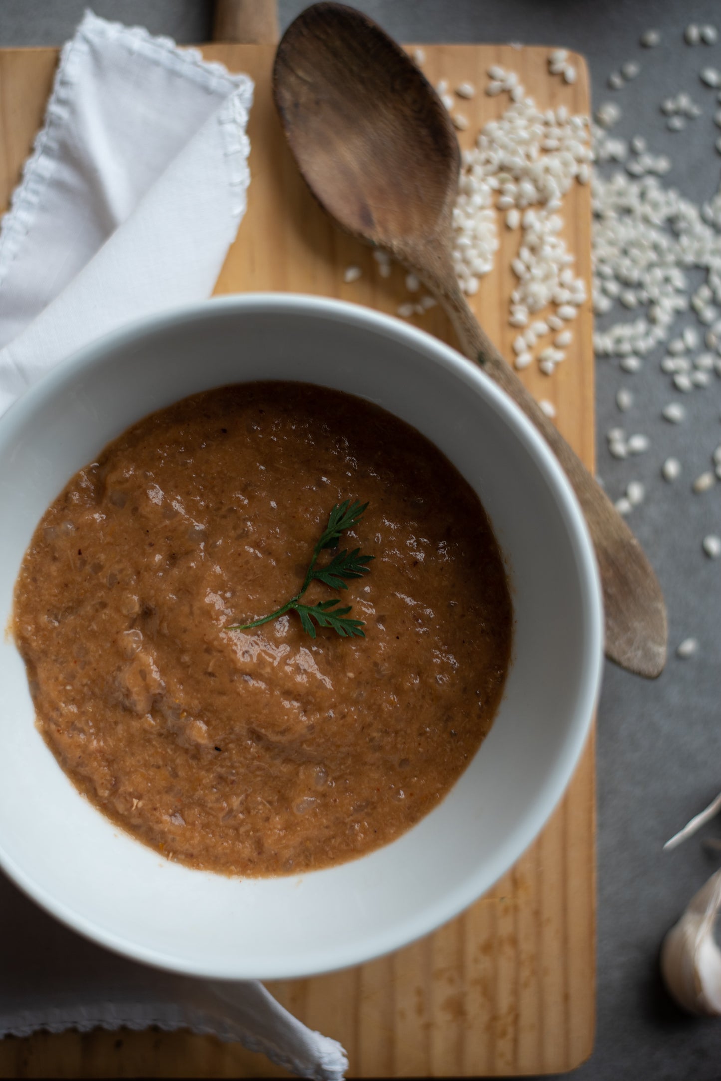 Puré de Arroz a Banda con Marisco