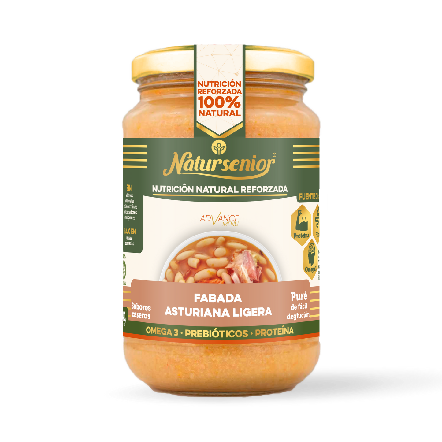 Puré de Fabada Asturiana Ligera