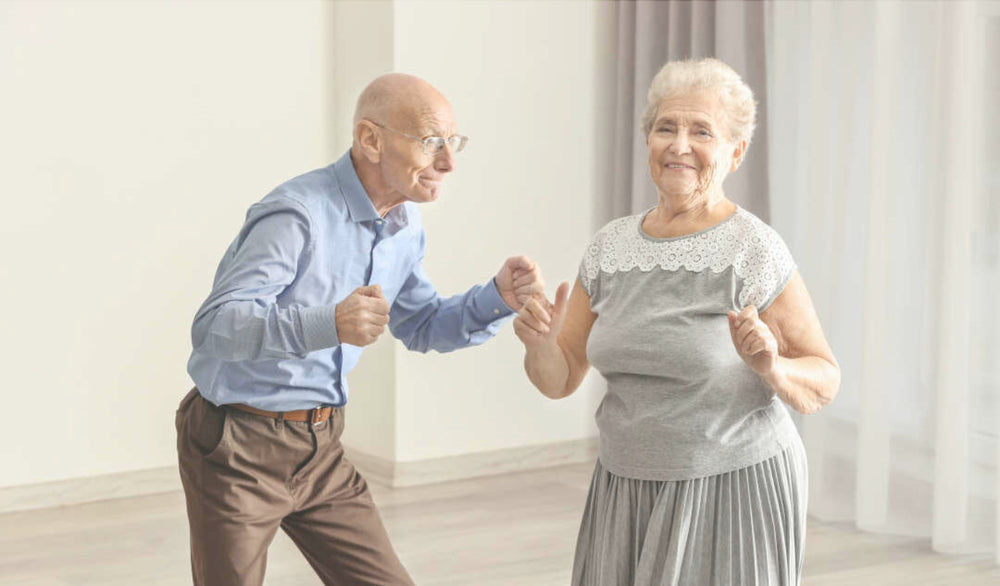 Gimnasia para mayores de 70 años en casa