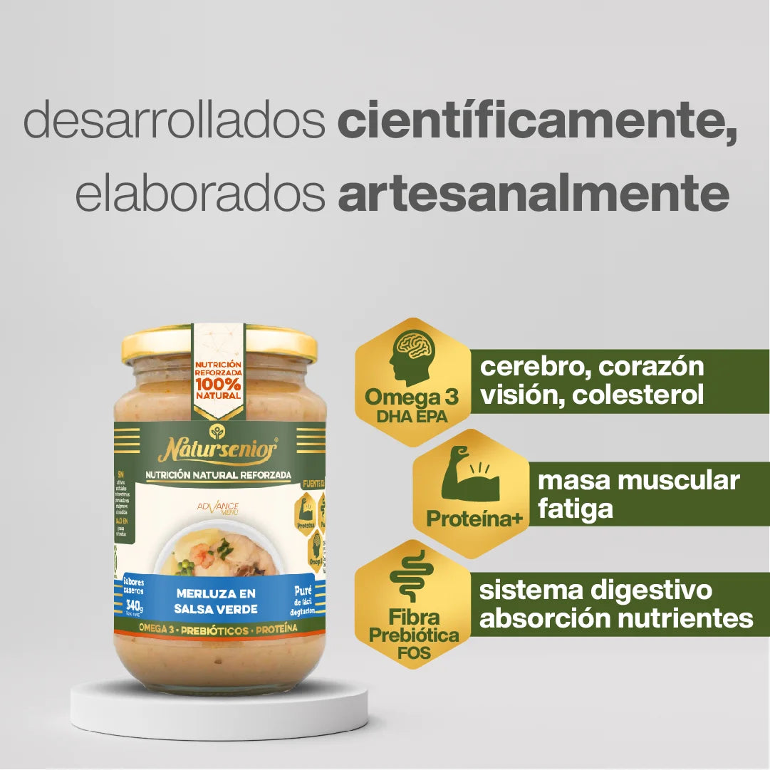 Puré de Merluza en Salsa Verde