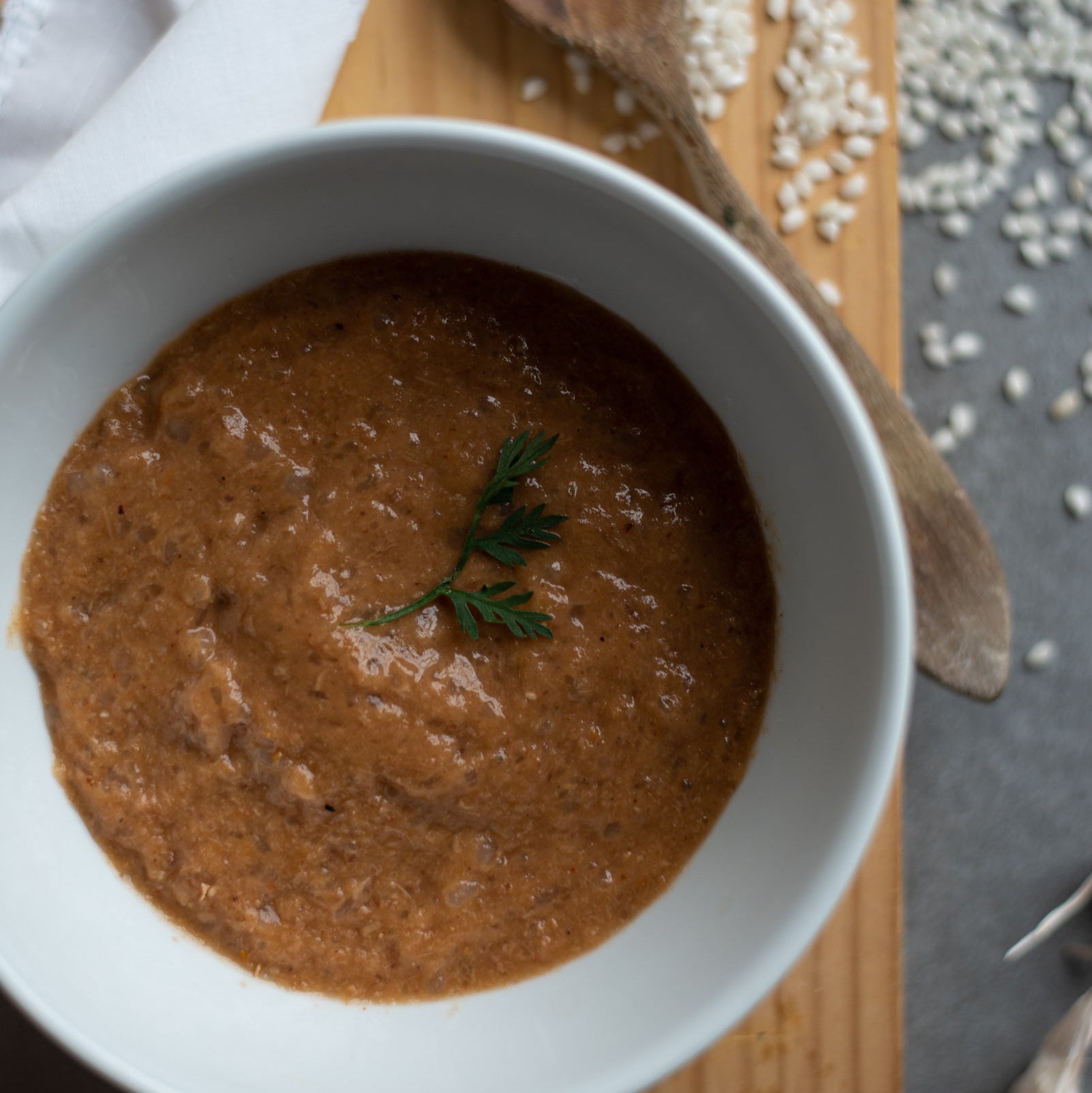 Puré de Arroz a Banda con Marisco