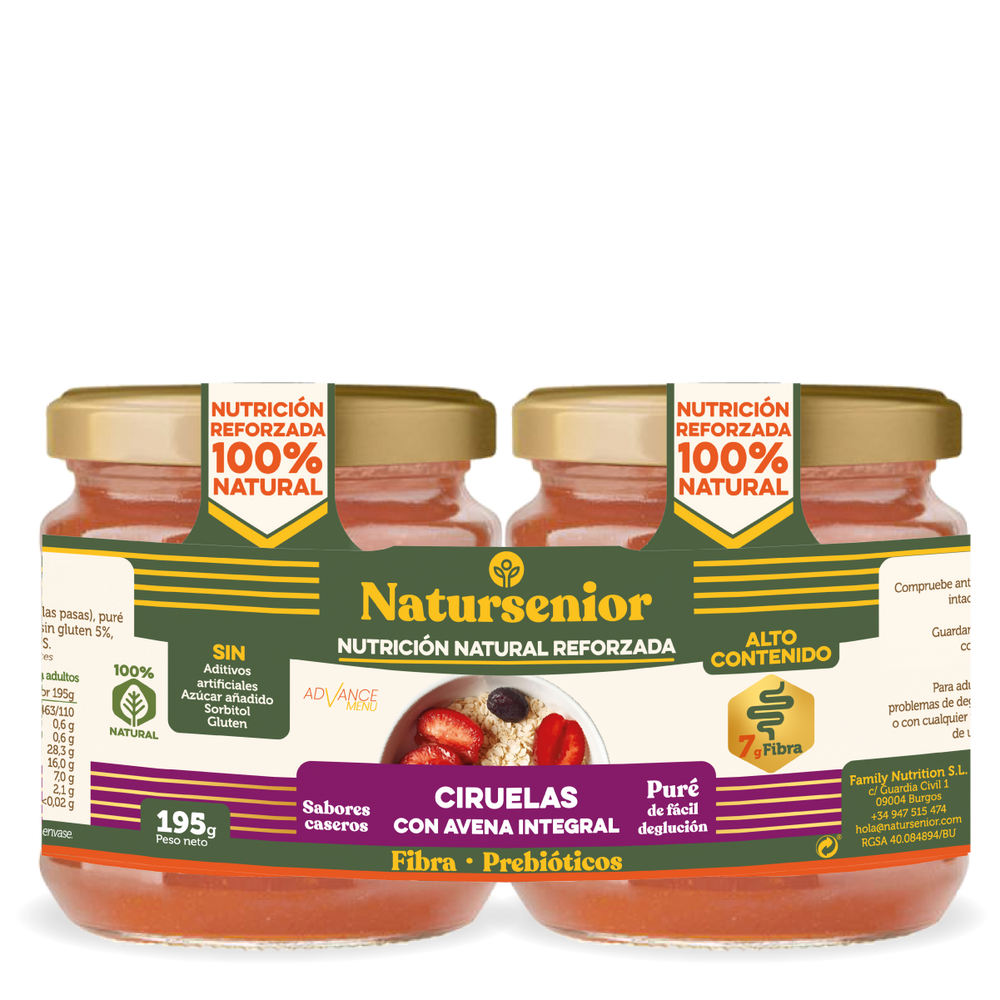 Postre de Ciruelas con Avena Bipack