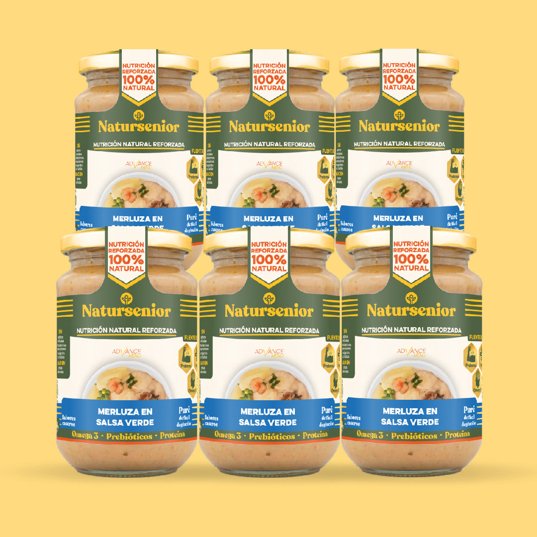 Puré de Merluza en Salsa Verde