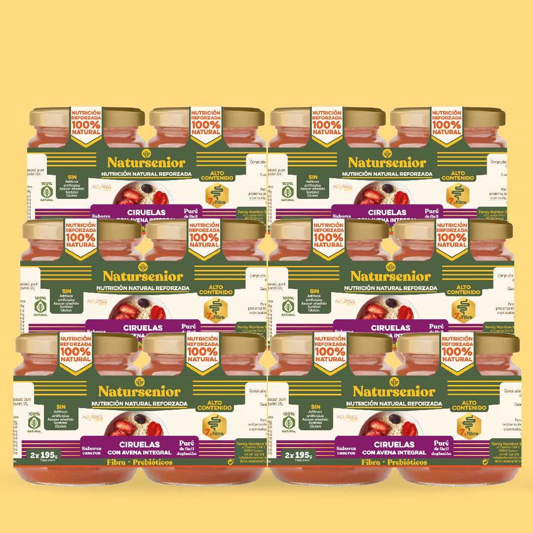 Postre de Ciruelas con Avena Bipack