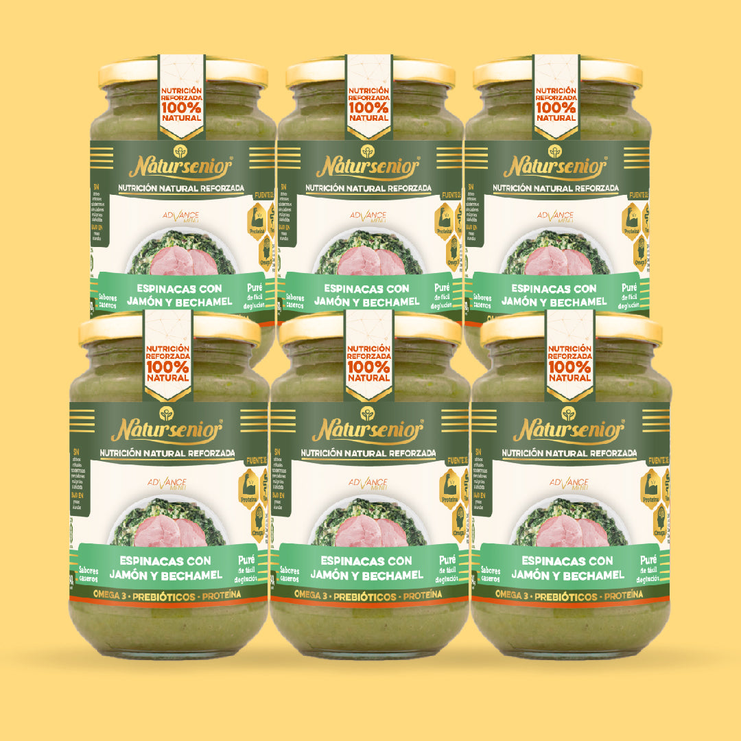 Puré de Espinacas con Jamón y Bechamel