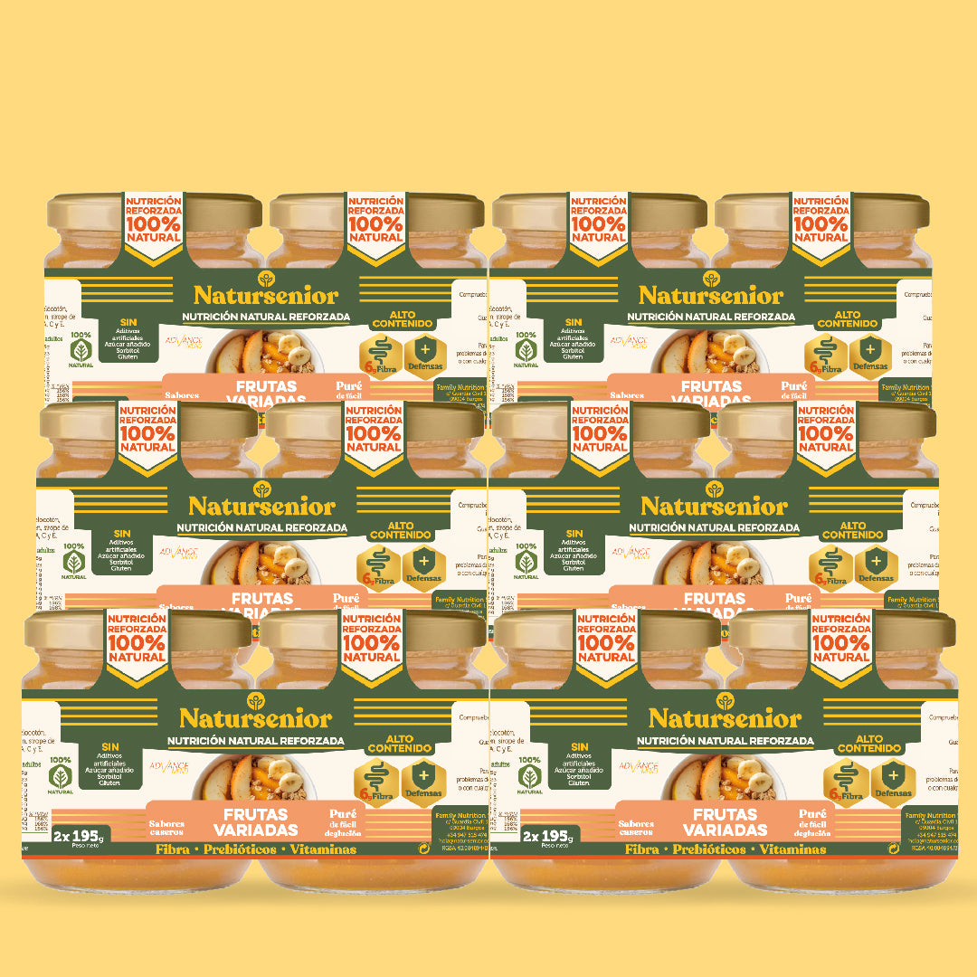 Postre de Frutas Variadas con Vitaminas Bipack