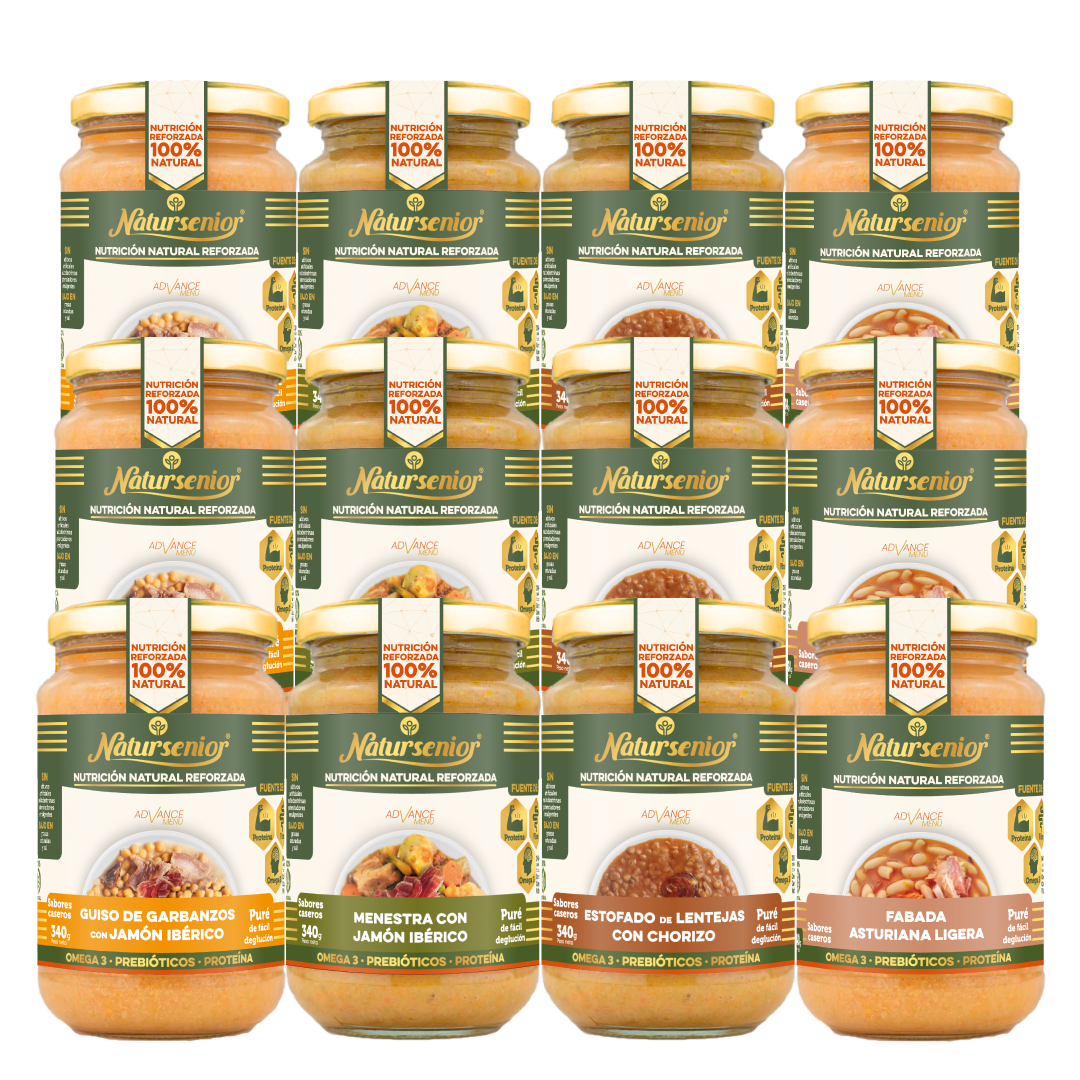 Pack Puré Legumbres y Verduras x15