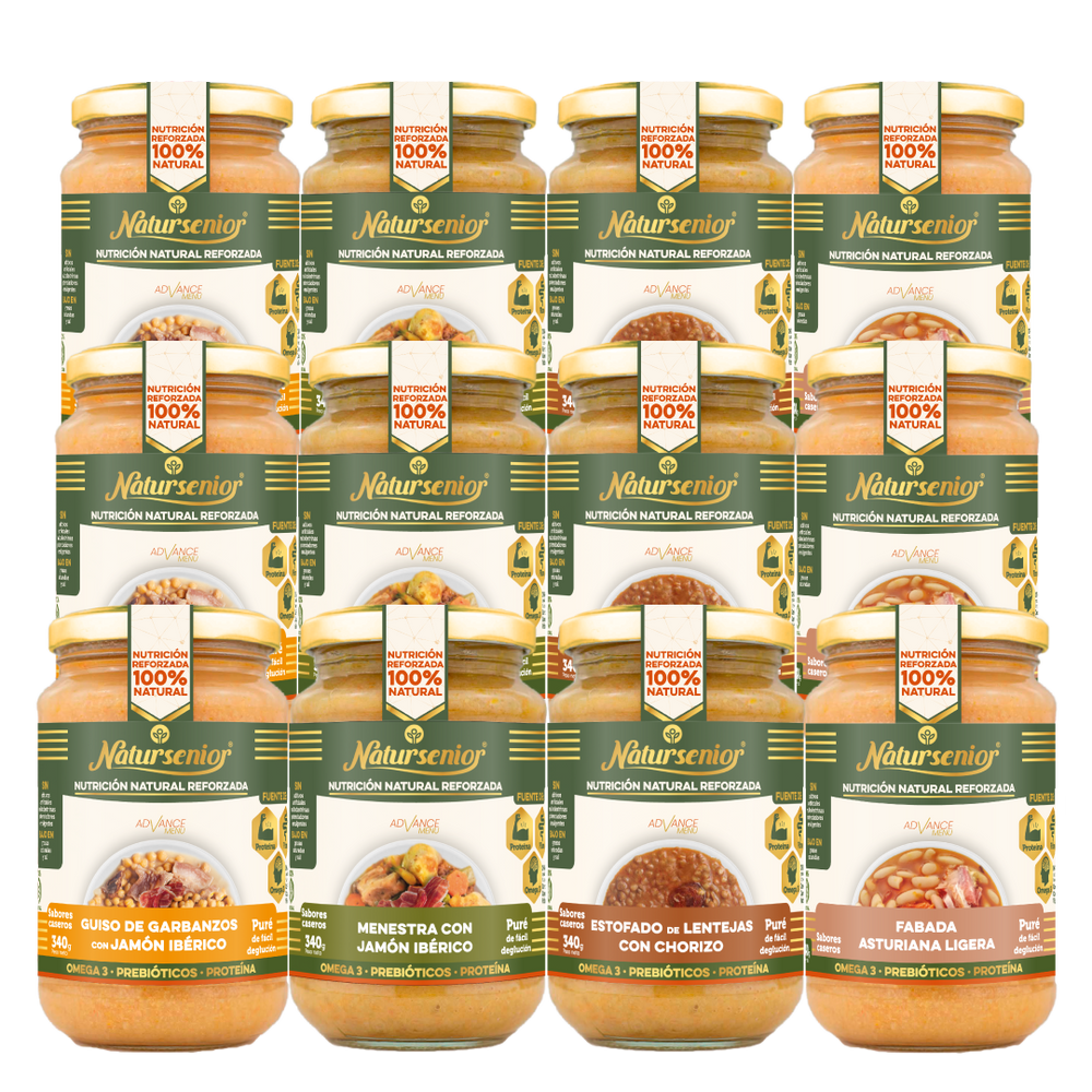 Pack Puré Legumbres y Verduras x12