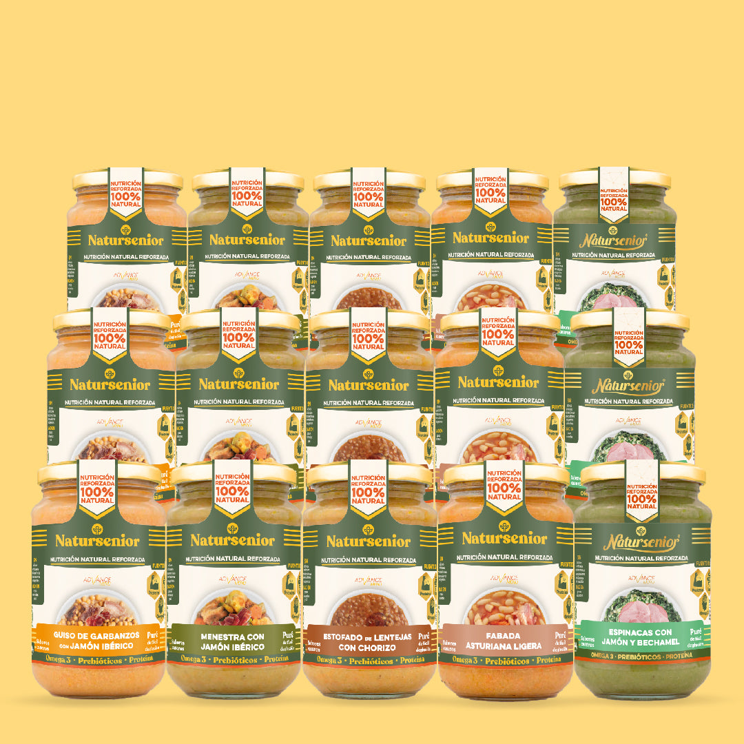 Pack Puré Legumbres y Verduras x15