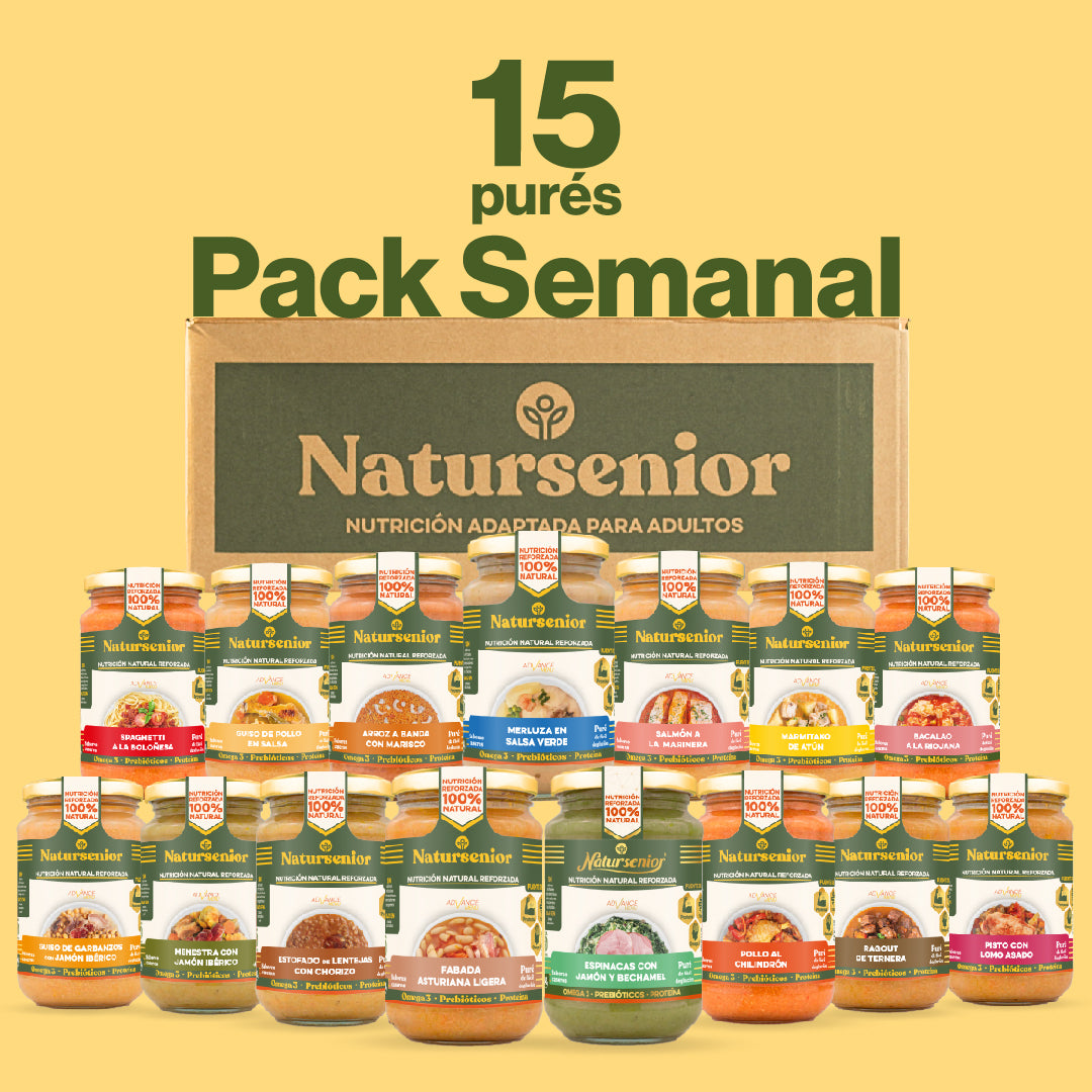 Pack Semanal Purés Almoço + Jantar x15