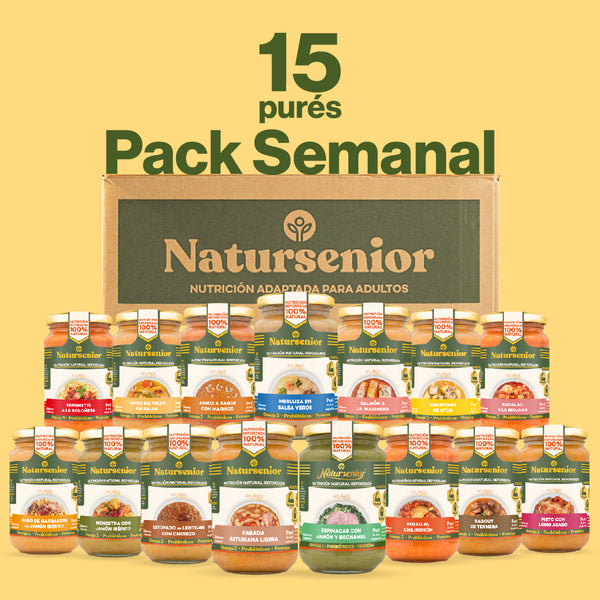 Pack Semanal Purés Almoço + Jantar x15