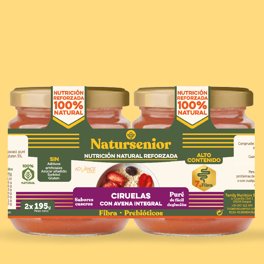 Postre de Ciruelas con Avena Bipack