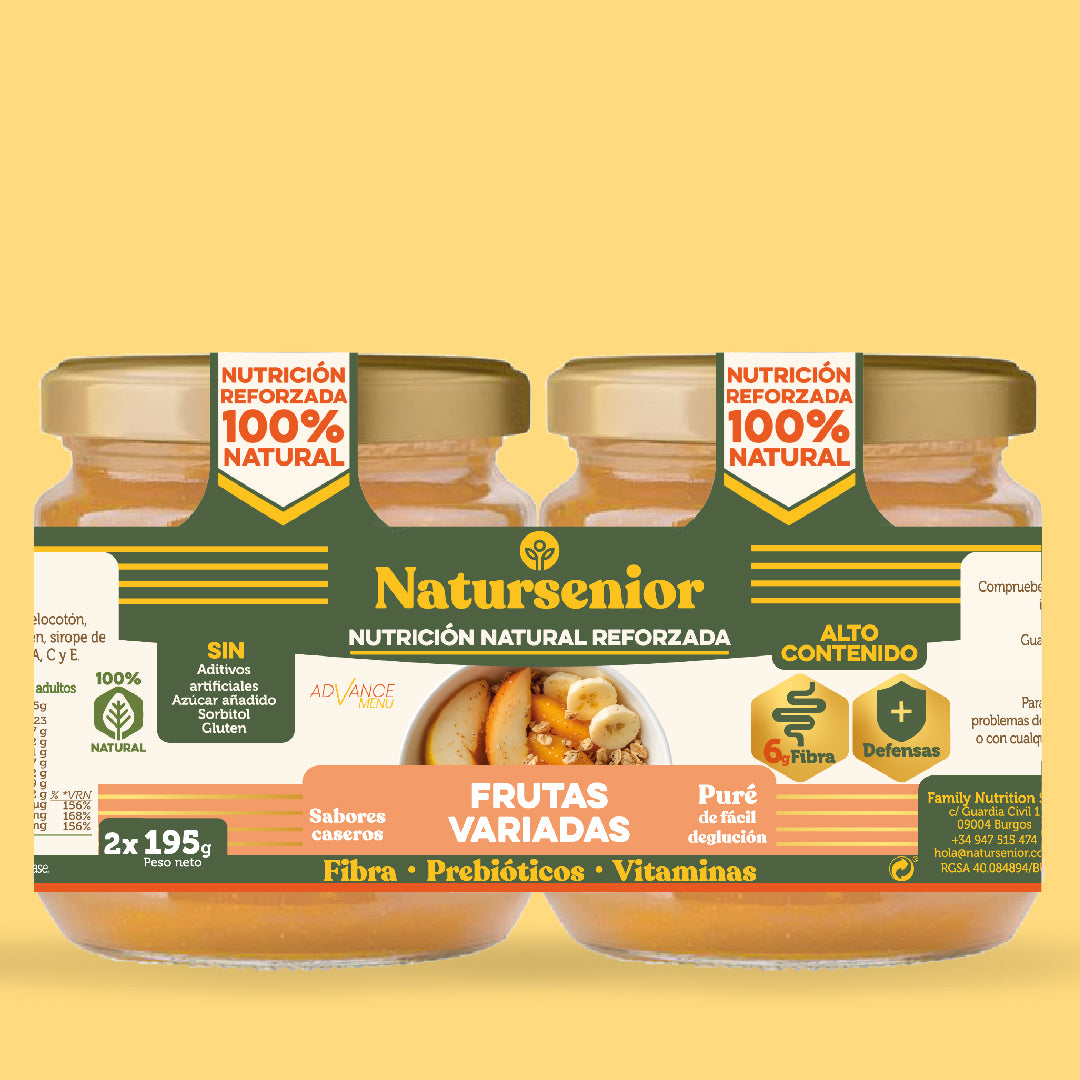 Postre de Frutas Variadas con Vitaminas Bipack
