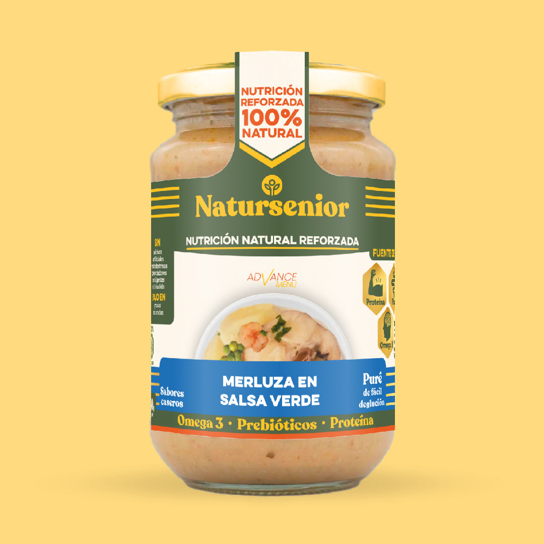 Puré de Merluza en Salsa Verde