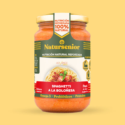 Puré de Spaghetti a la Boloñesa